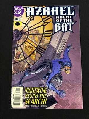 AZRAEL AGENT OF THE BAT NO 88 DC COMIC BOOK MAY 2002 DIRECT COMICS ART Y2K ADS