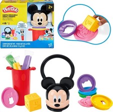 Play-Doh Disney Junior Happy Stackable Toy Set, Preschool Toys, Arts & Crafts Pr