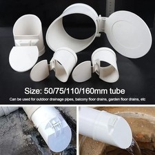 50 160mm PVC Drainage Pipe-Floor-Drains Auto Closing Displacement Valve Cover