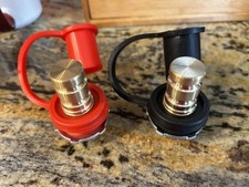 Vehicle Remote Battery Terminal Jump Start Charging Post 250A with Cover 2PCS fo