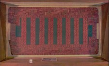 Peruvian Robe Postcard Herbert Hoover Library West Branch Unposted Vintage