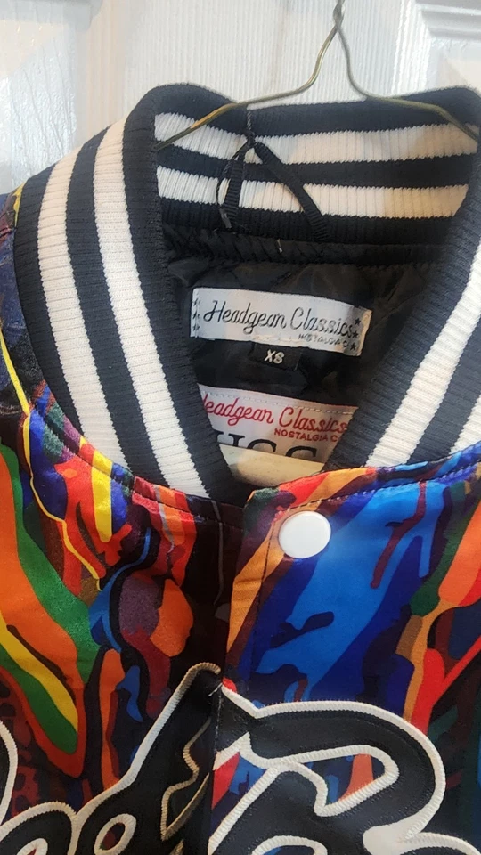 Bad Boy Records Headgear Classics Youth Boys 90s 100% Satin Jacket NWT Sz XS - Image 3 of 4