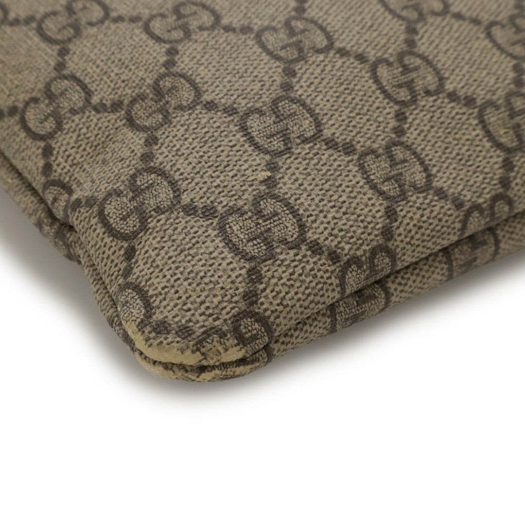 GUCCI GG Supreme Sherry Shoulder Bag PVC Leather Crossbody Used thumbnail 3