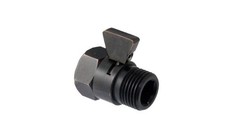 Water-Saver Volume Flow Control/Shut Off Valve for Shower Heads in Rubbed Bronze
