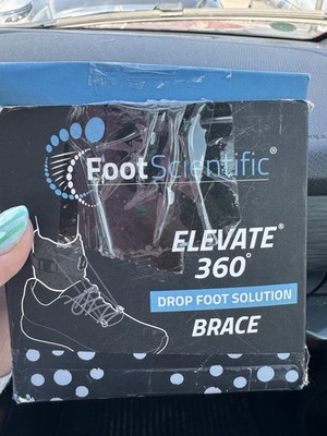 FootScientific Elevate 360° drop foot brace, which features a BOA Fit System