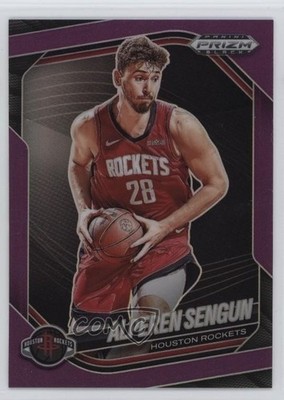 2024-25 Panini Prizm Black Purple Prizm 41/99 Alperen Sengun #104 00em
