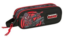 MILES MORALES   Double Child's Pencil Case, Children's Pencil Case, Ideal for Sc