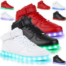 LED Farbwechsel Damen Herren Turnschuhe Schuhe / Sneaker Leuchtende Blinkschuhe