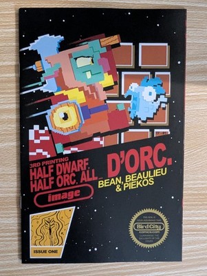 D'ORC #1 TRISH FORSTNER 8 BIT SUPER MARIO VARIANT LTD 250