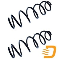 2X Fahrwerksfeder Denckermann D700165 2 Federn Satz Federnsatz FüR Renault