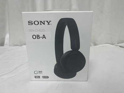 Sony WH-CH520 Wireless Headphones Bluetooth Headset with Microphone, Black