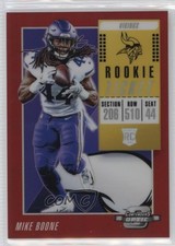 2018 Panini Contenders Optic Rookie Ticket Red Prizm /199 Mike Boone #97 1u6
