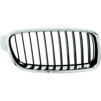 Grill Rechts Passend FüR BMW F30/F31 Baujahr 11-19 Chrom-Schwarz,