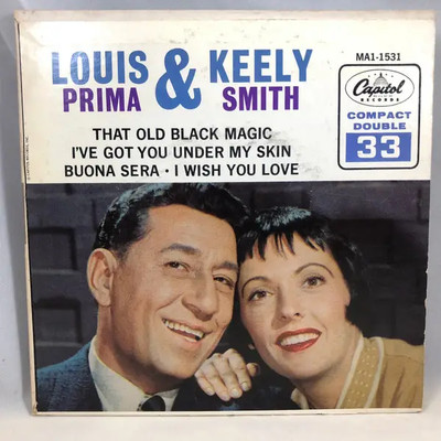 Louis Prima & Keely Smith EP, MONO Vinyl Single 7inch NEAR MINT Capitol