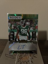 2024 Panini Contenders Leonard Taylor III Playoff Ticket Auto /149 Jets RC