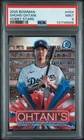 131748908 Shohei Ohtani 2025 Bowman Chrome #HS-4 Hobby Stars PSA 9