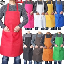 Waterproof Oil Cooking Aprons For Chef Women Men Kitchen Apron With Pocket Dish