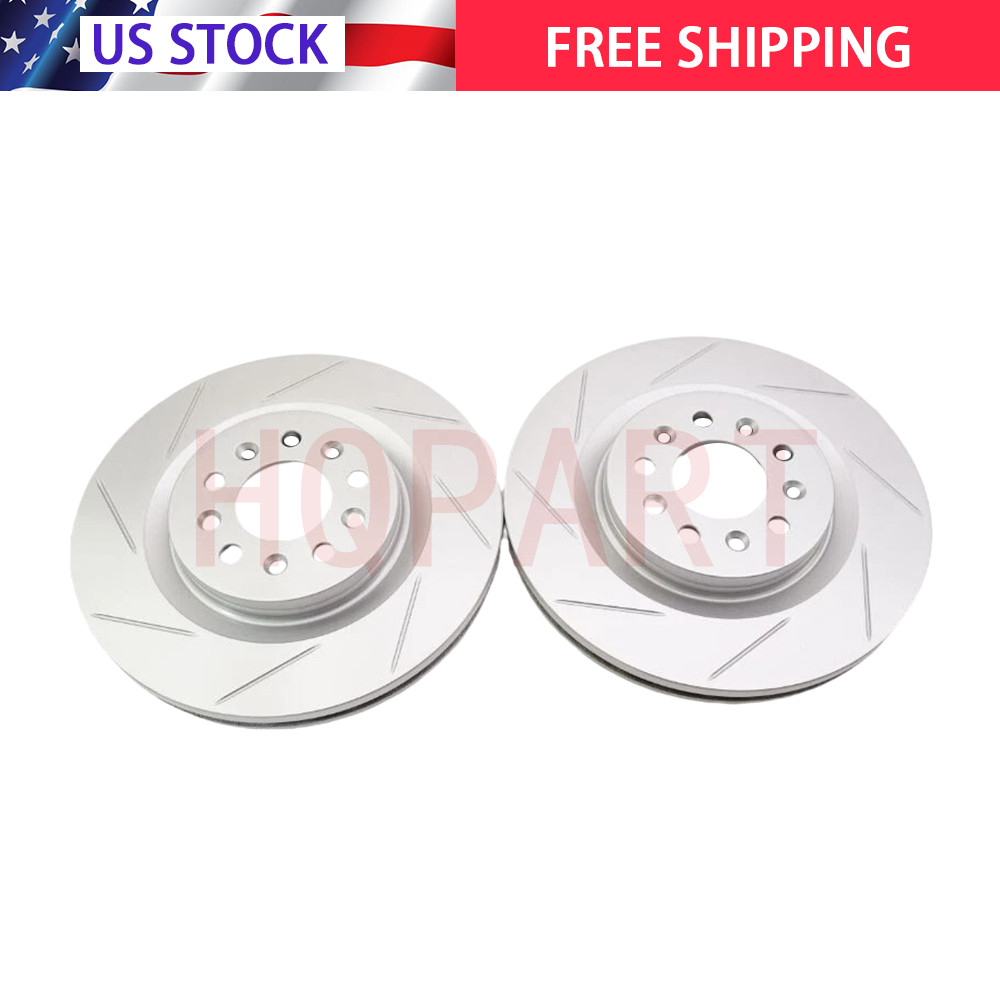 Front And Rear Brake Rotors For Aston Martin Db9 V8 4G432810265 4G432810266 USA