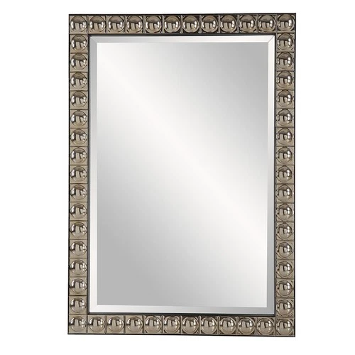 Uttermost Silvio Tiled Vanity Mirror - 23.13"W x 32.75"H x 1.63"D - Picture 1 of 6