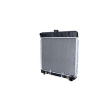 Kühler Motor Kühlrippen gelötet 485 - 416 mm Alu NRF für u.a. MERCEDES-BENZ 123