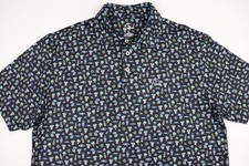 Rhoback Men's Size L Performance Stretch Short Sleeve Polo Shirt