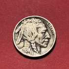 (1) Beautiful Toned Antique 1924-D Buffalo/Indian Head Nickel F-FINE NICE DETAIL