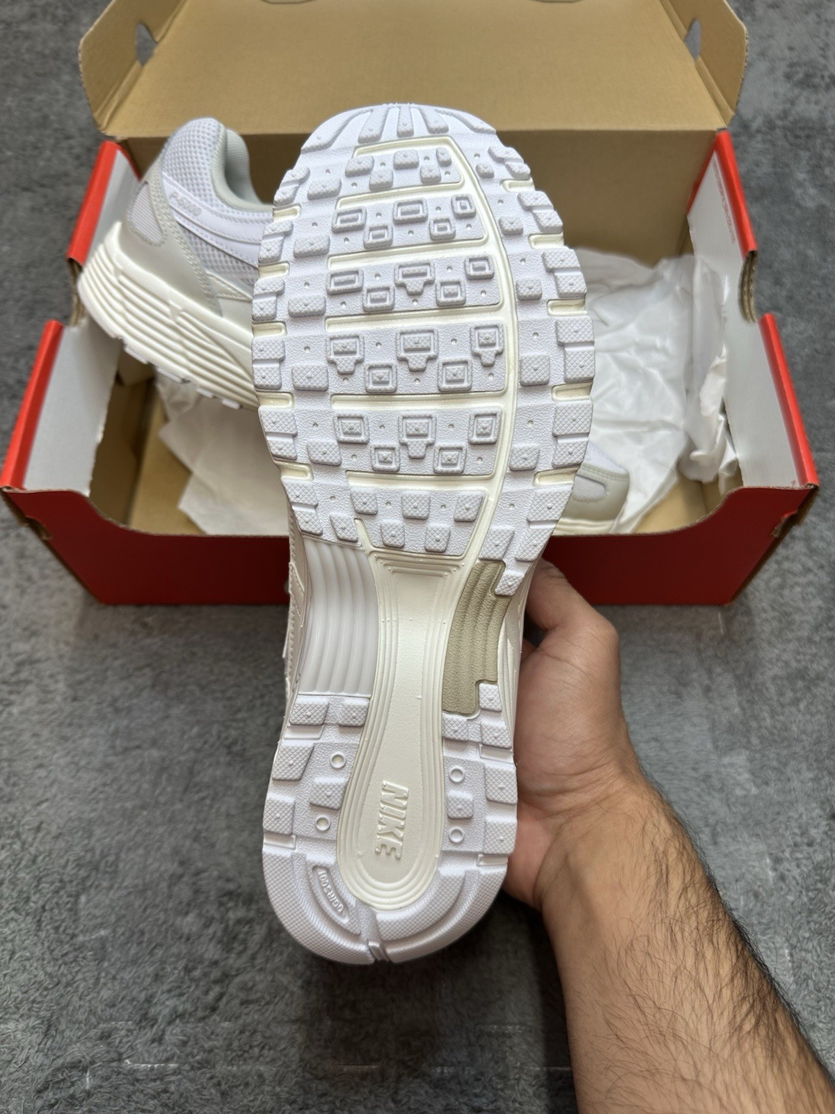 Nike P-6000 White Sail Vast Grey | Brand New | UK8.5 image 4