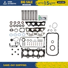 Full Gasket Set Head Bolts Fit 01-05 Honda Civic VTEC EX HX Si 1.7 D17A2 /D17A6