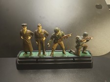 Blue Box American Soldiers from World War 2. on a stand 1pc