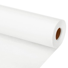 Wrapping Paper, 12"x1000"(80') 80 GSM Craft Paper Roll Kraft Packing Paper White