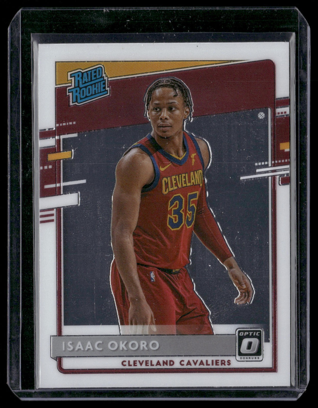 2020-21 Donruss Optic #155 Isaac Okoro