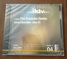 New Elvis Favorites- Disc 1 - CD By U-Best Pro Karaoke Series Sealed