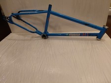 Old School Vintage 1986 Mongoose M1  20in BMX Frame Blue