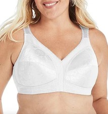 PLAYTEX 18 HOUR ULTIMATE SHOULDER COMFORT BRA SIZE 40DD STYLE 4693, WHITE