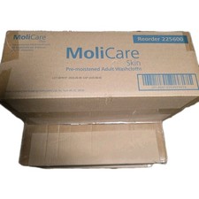 Full Case MoliCare Skin Personal Cleansing Wipe 9 x 13" Adult Washcloth Scented 