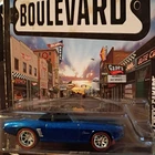 Hot wheels Boulevard big hits 69 Chevy Camaro BLUE REDLINES (blister)