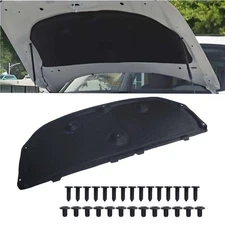 Front Hood Insulation Pad Liner Heat Cover Pad Trim For Honda Accord 2018-2022