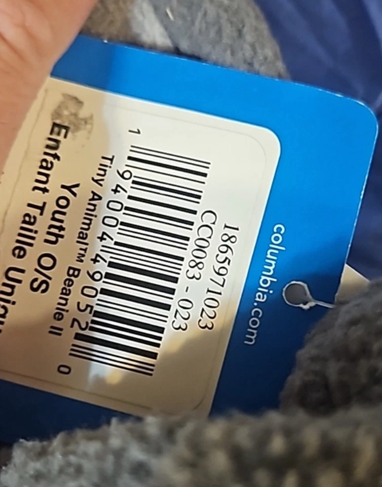 Columbia Toddler Tiny Animal Beanie II: GRIS: NUEVO CON ETIQUETAS: TALLA ÚNICA PARA LA MAYORÍA Foto 3 de 4