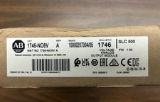 Allen Bradley SLC 500 1746-N08V Analog Output Module New, Open Box 