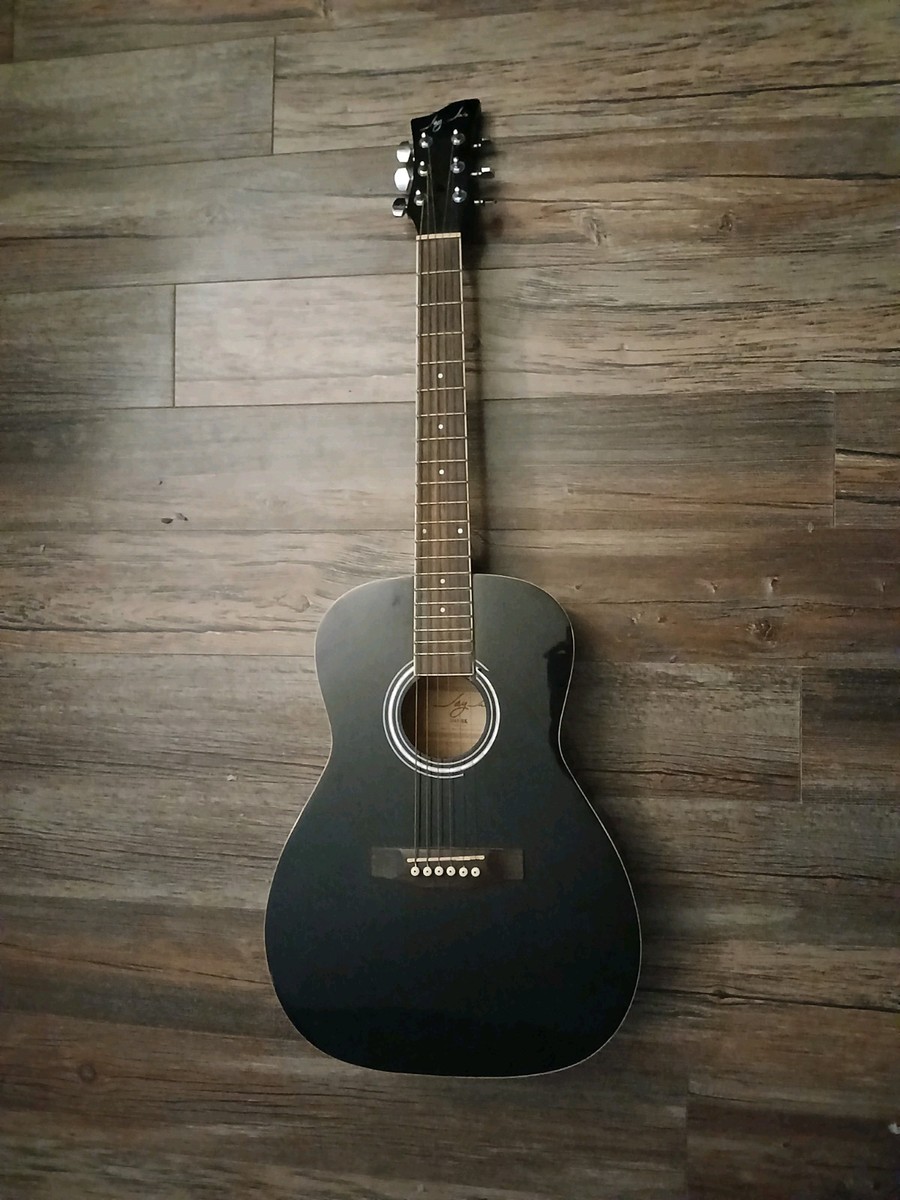 Jay Jr. Acoustic black guitar JJ43-BK | eBay
