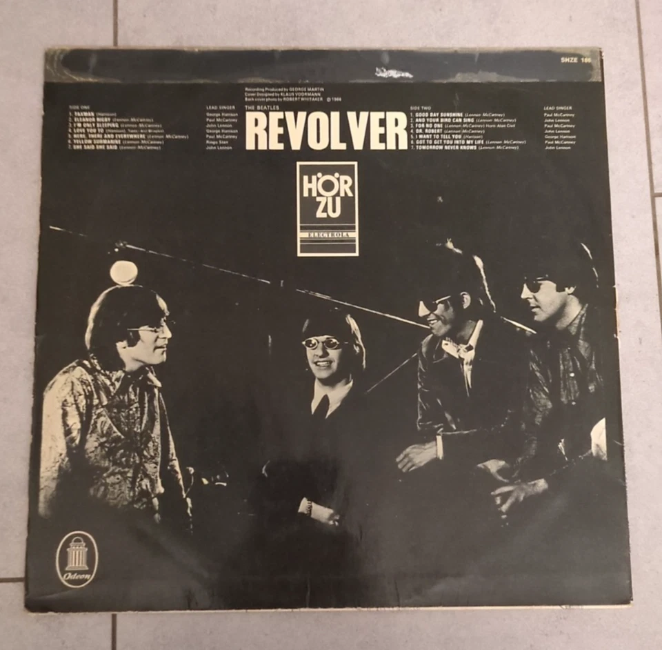 The Beatles  Revolver  Vinyl LP Schallplatte  GER  1966  SHZE 186  Hörzu  VG/G - Bild 2 von 4