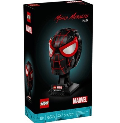 LEGO Marvel Miles Morales Mask 76329 Spider-Man Helmet 487 pcs New Sealed