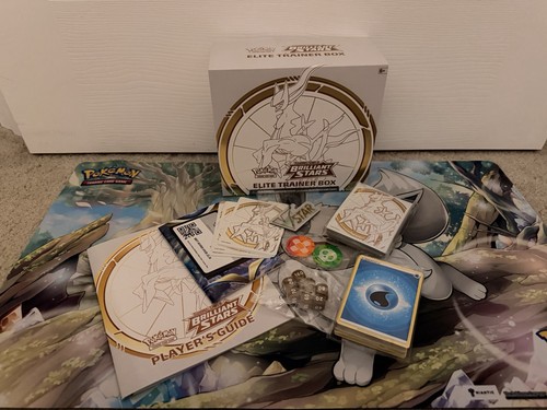 Set Of 6 Pokemon Empty Elite Trainer Boxes With Sleeves, Dividers, Dice, Coins, - Picture 6 of 7