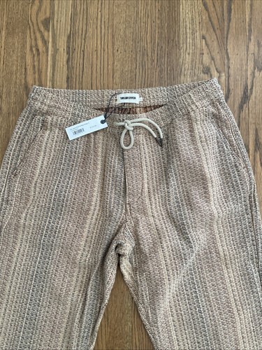 Taylor Stitch - The Apres Pant in Baja Stripe Mens Sz LARGE NWT msrp $118 - Picture 3 of 11
