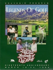 Liberty Mutual Legends of Golf Program,March 18-24,1996
