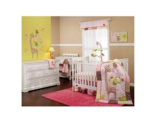 eiffel tower baby bedding