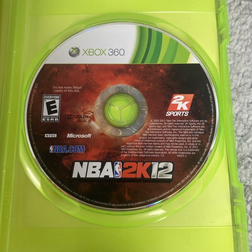 NBA 2K12 Microsoft Xbox 360 2011 CIB - Picture 4 of 5