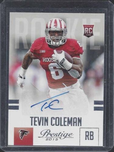 TEVIN COLEMAN 2015 PRESTIGE FALCONS INDIANA HOOSIERS ROOKIE AUTO RC #289 - Picture 1 of 1