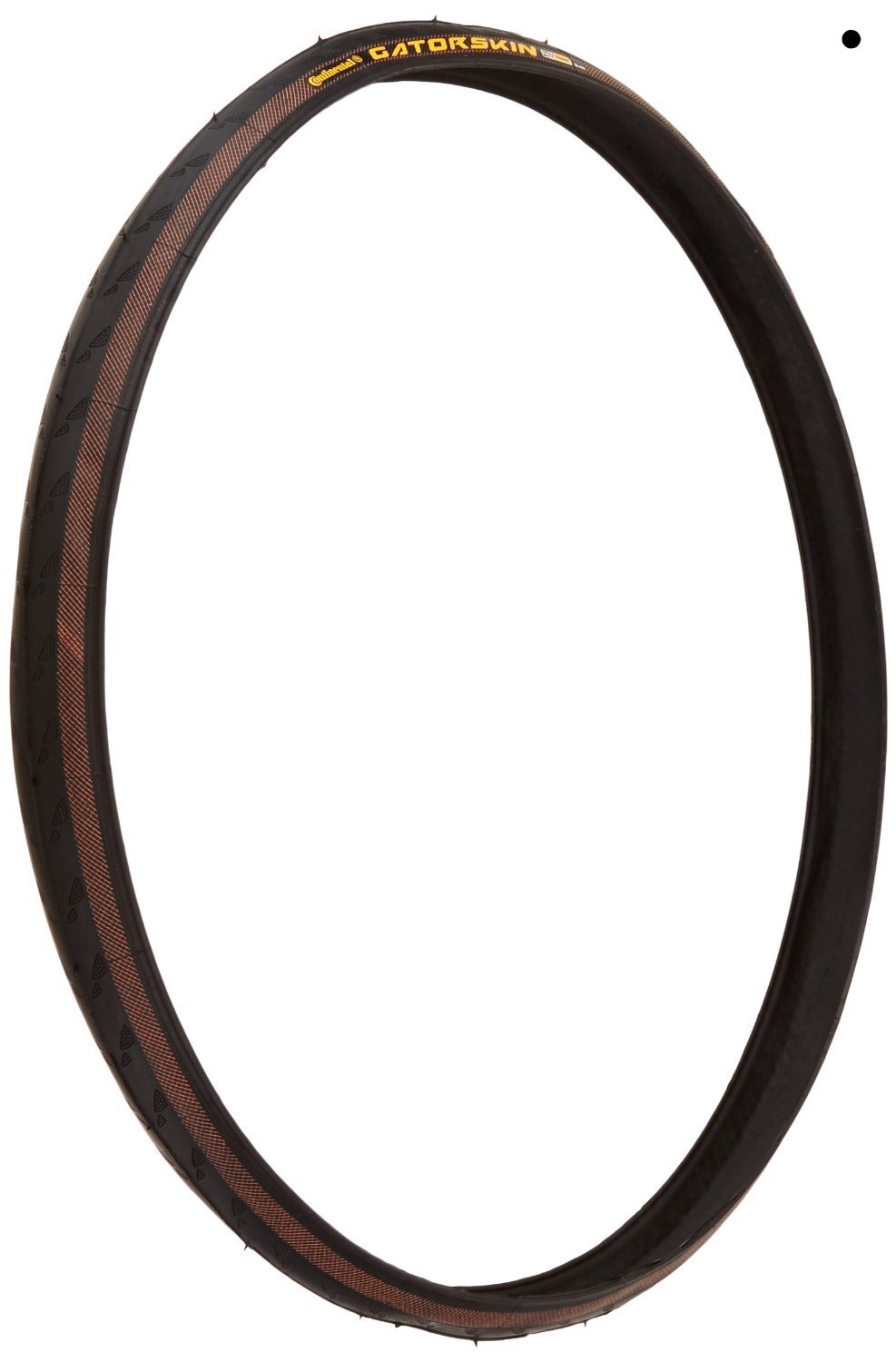 Continental Ultra Gatorskin Bicycle Tire (700x25, Folding, Black