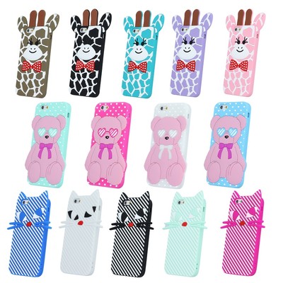 BACK CASE 3D Tiere Silikon Schutzhülle Tasche Hülle Für Samsung Galaxy A3 2016